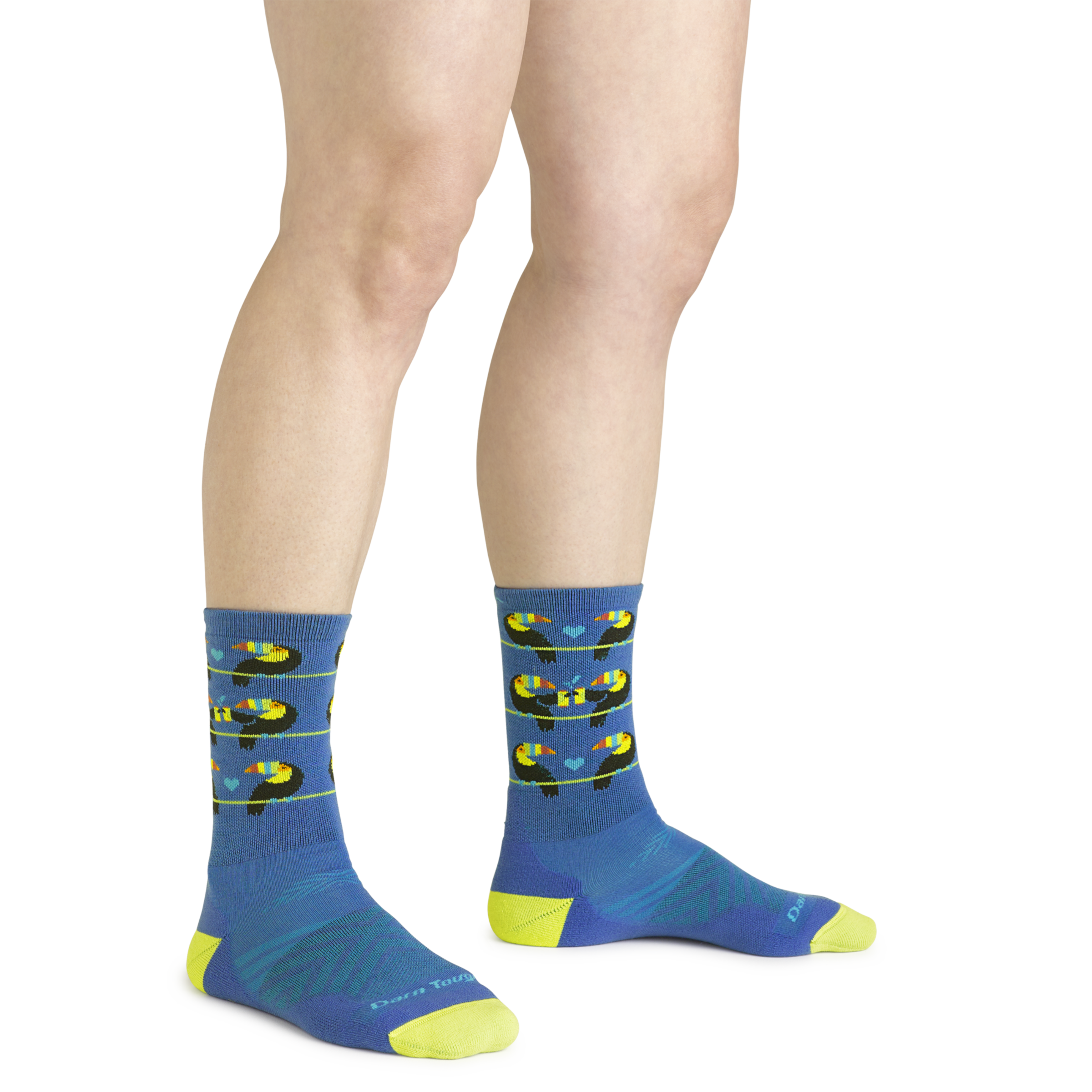 Darn Tough Merino Wool Women's Toco Loco Micro Crew Ultra-Lightweight Running Sock-Last Chance - Image 5