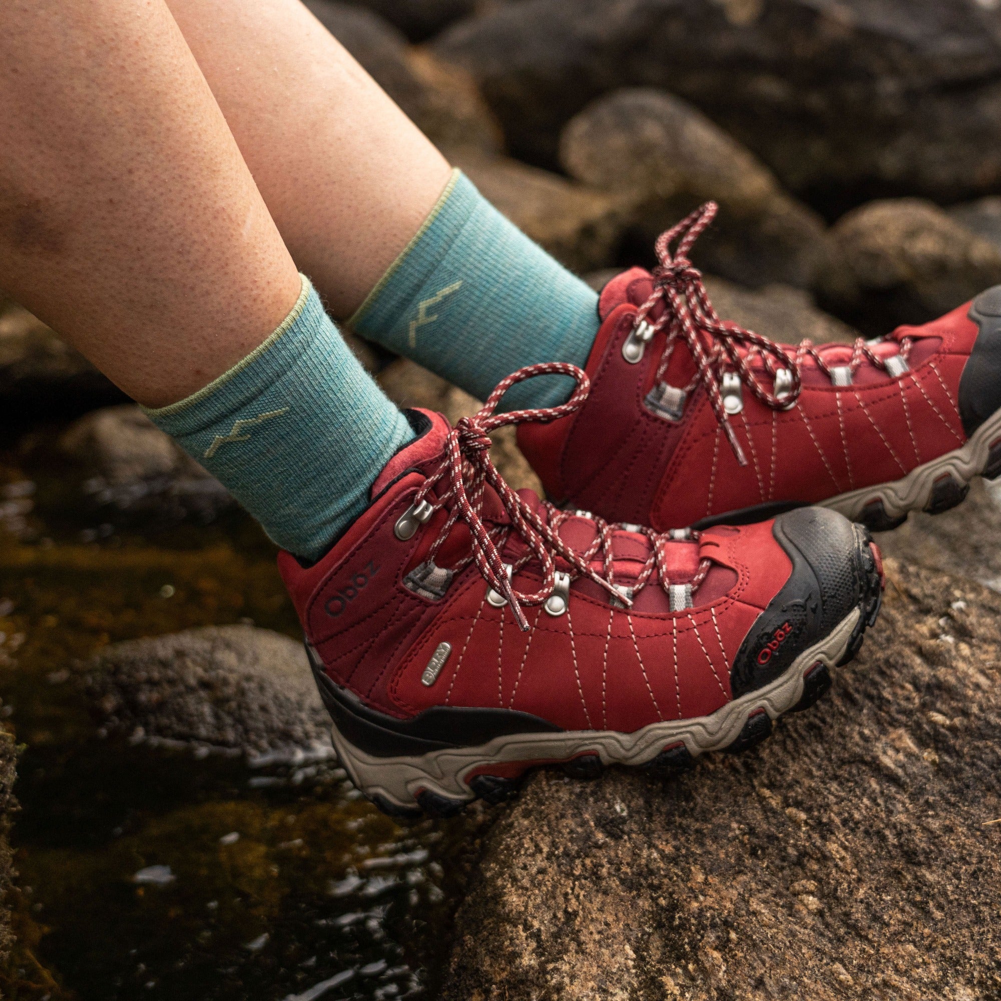 Darn Tough Merino Wool Women's and Kids Light Hiker 2-Pack - Image 5