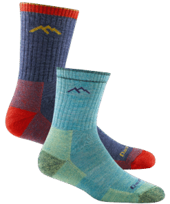 Alternative view of Darn Tough Merino Wool Men's and Women's Hiker Micro Crew 2-Pack Hiking Socks