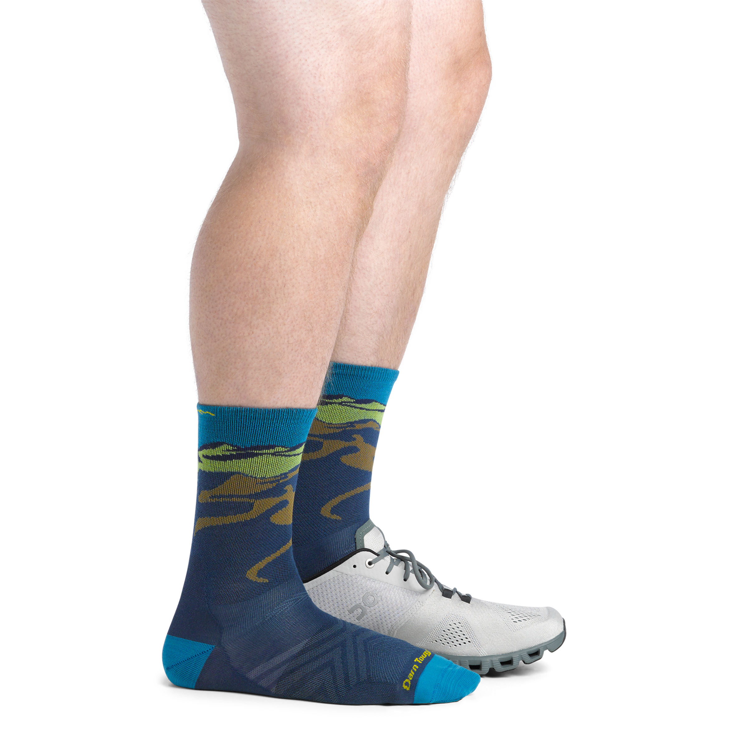Darn Tough Merino Wool Men's Ridge Runner Micro Crew Ultra-Lightweight Running Socks - Image 3