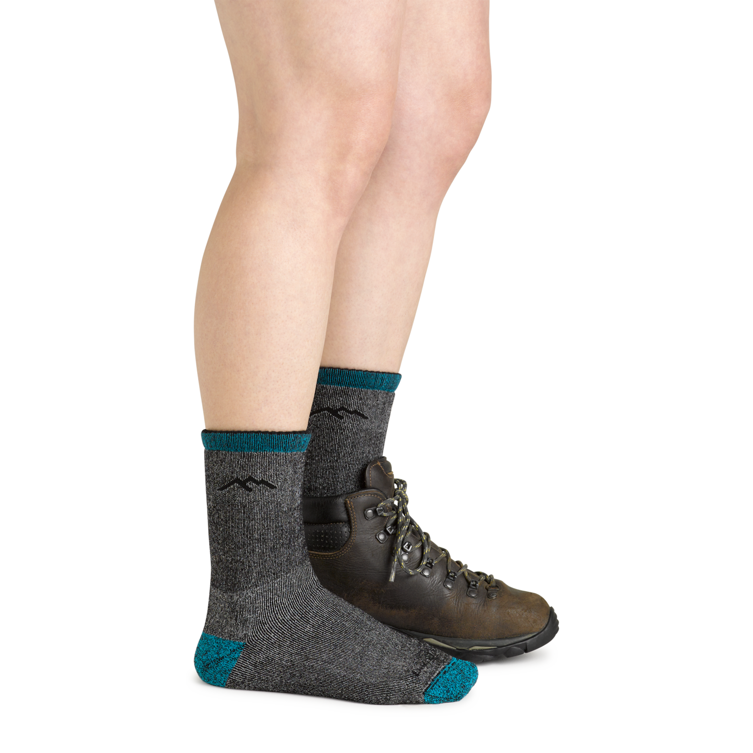 Darn Tough Merino Wool Women's Mountaineering Micro Crew Heavyweight Hiking Socks - Last Chance - Image 3