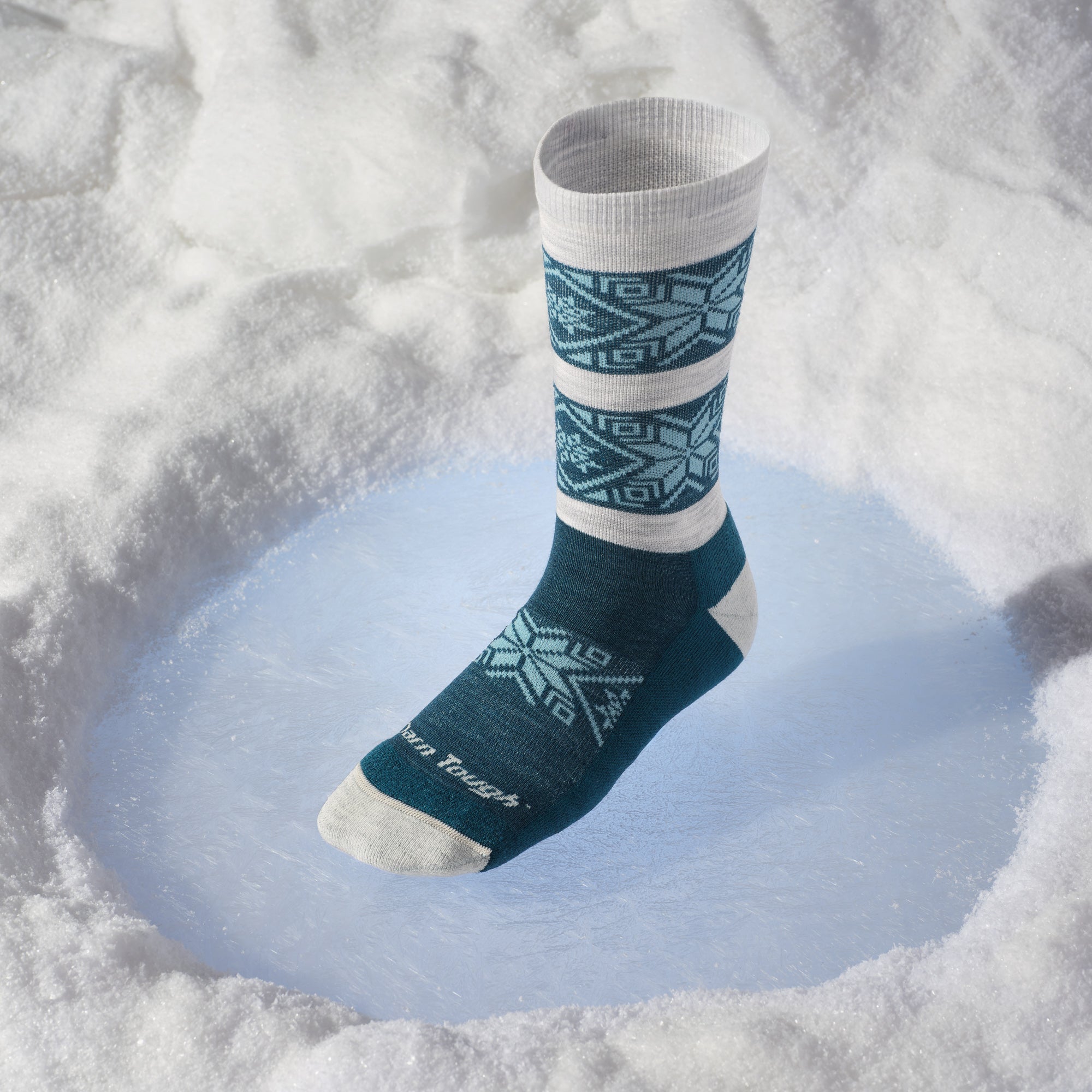 Darn Tough Merino Wool Women's Elsa Crew Lightweight Lifestyle Socks - Image 2