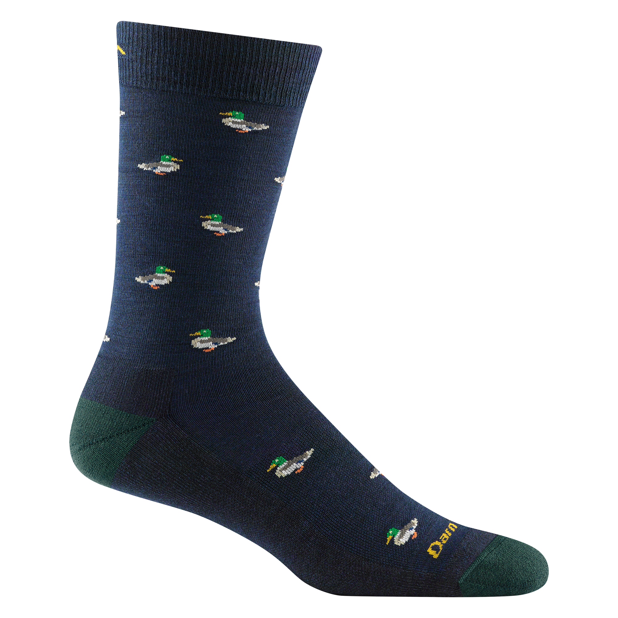 Darn Tough Merino Wool Men's Duck Duck Moose Crew Lightweight Lifestyle Socks - Image 2