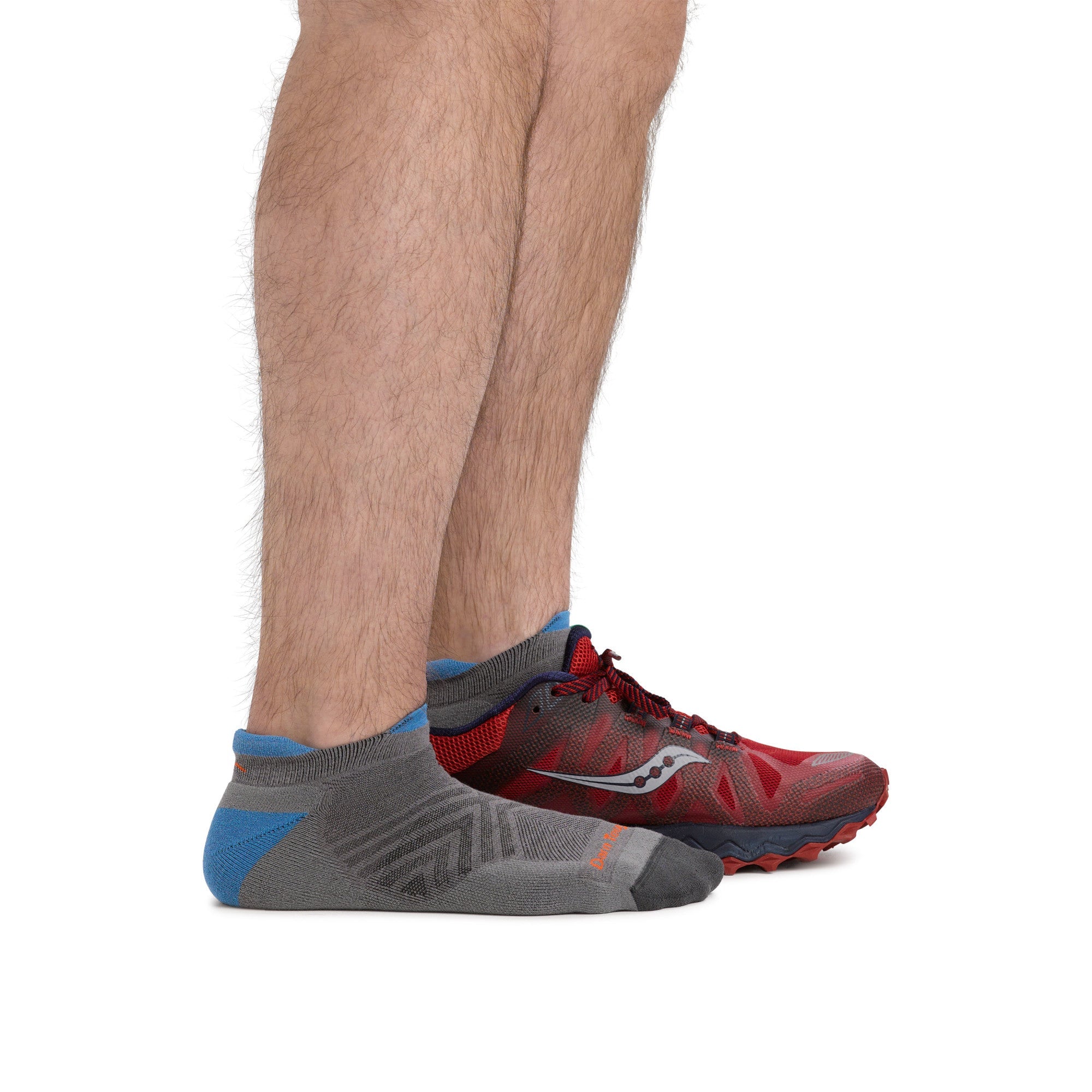 Darn Tough Merino Wool Men's Coolmax? Run No Show Tab Ultra-Lightweight Running Socks - Image 3