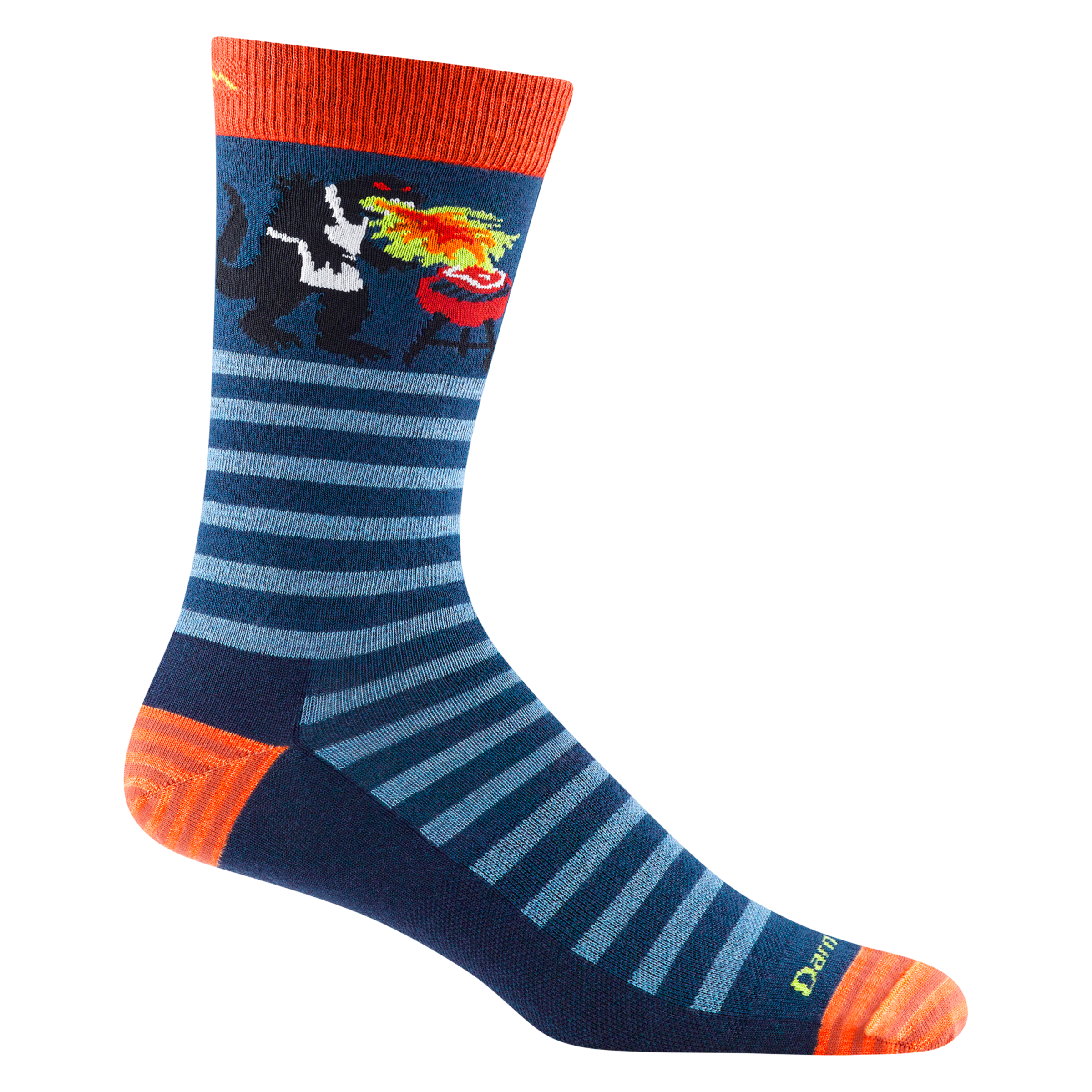 Darn Tough Merino Wool Men's Animal Haus Crew Lightweight Lifestyle Socks - Image 13