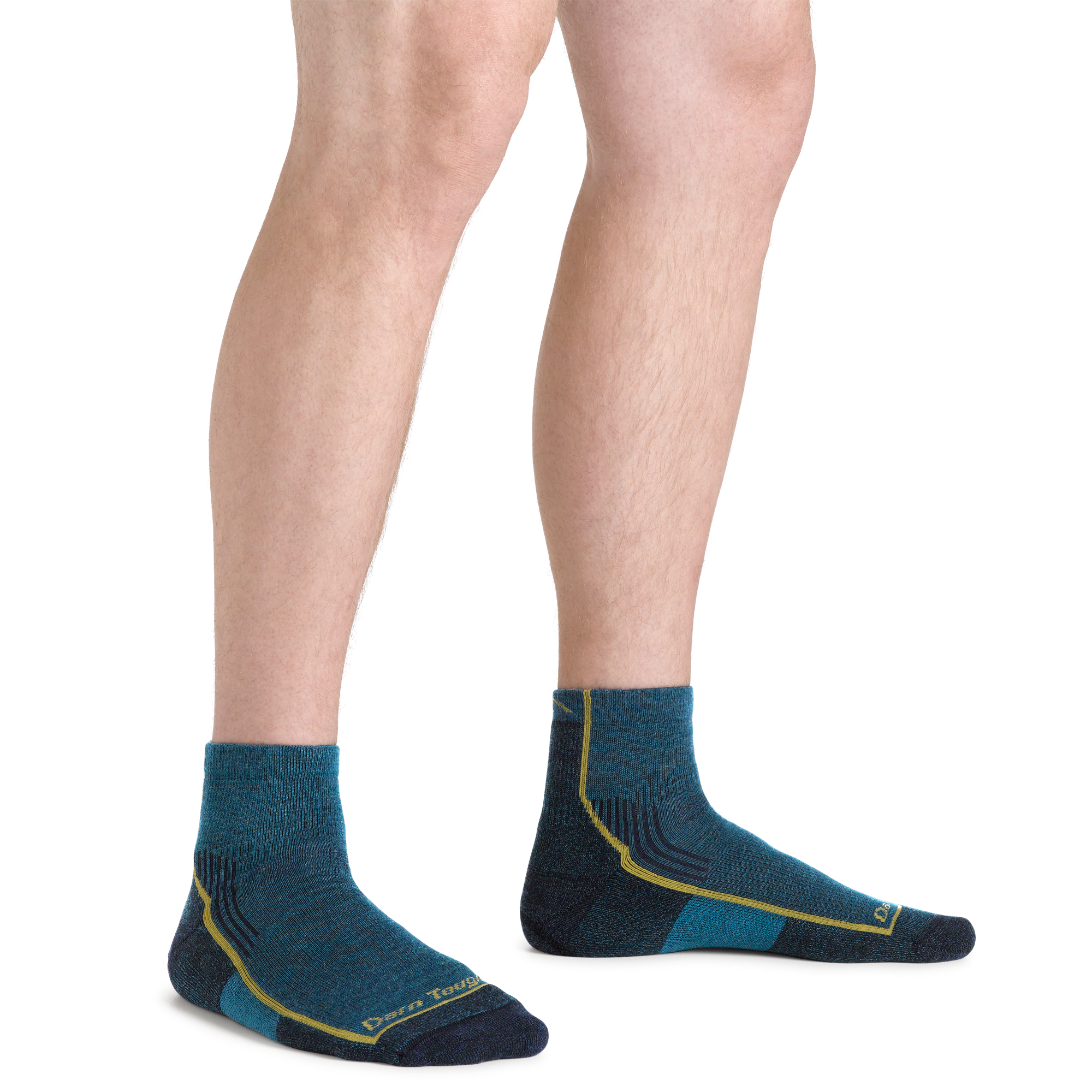 Darn Tough Merino Wool Men's Quarter Hiker 2-Pack - Image 2