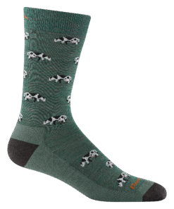 Darn Tough Merino Wool Men's Dairy Air Crew Lightweight Lifestyle Socks
