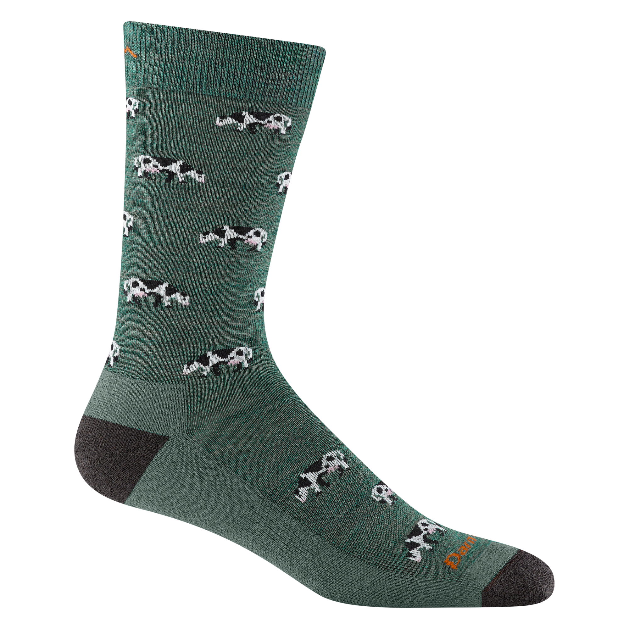 Darn Tough Merino Wool Men's Dairy Air Crew Lightweight Lifestyle Socks