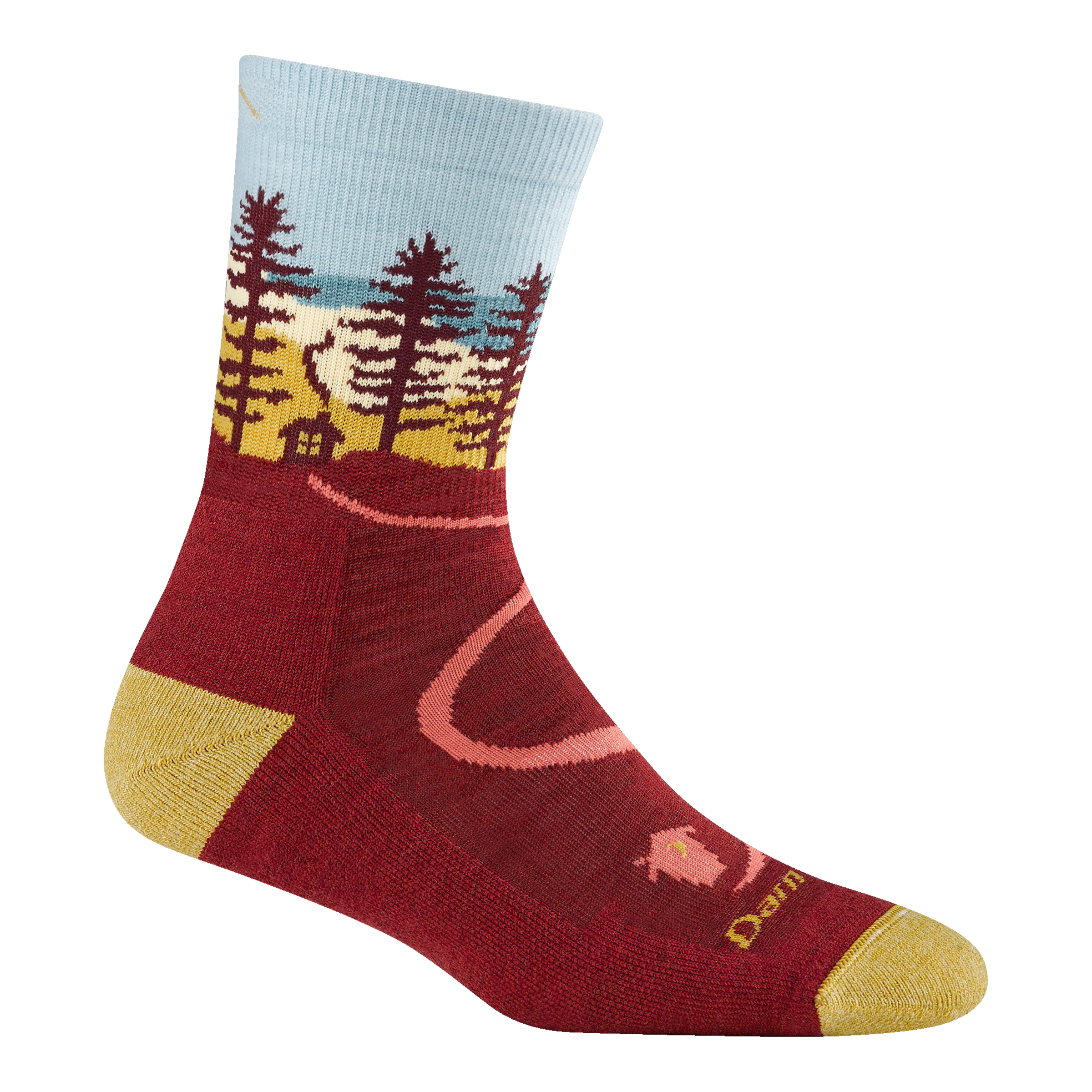 Darn Tough Merino Wool Women's Limited Edition Northwoods Hiking Sock 2-Pack - Image 8