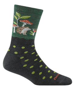 Darn Tough Merino Wool Women's Wild Life Crew Lightweight Lifestyle Socks