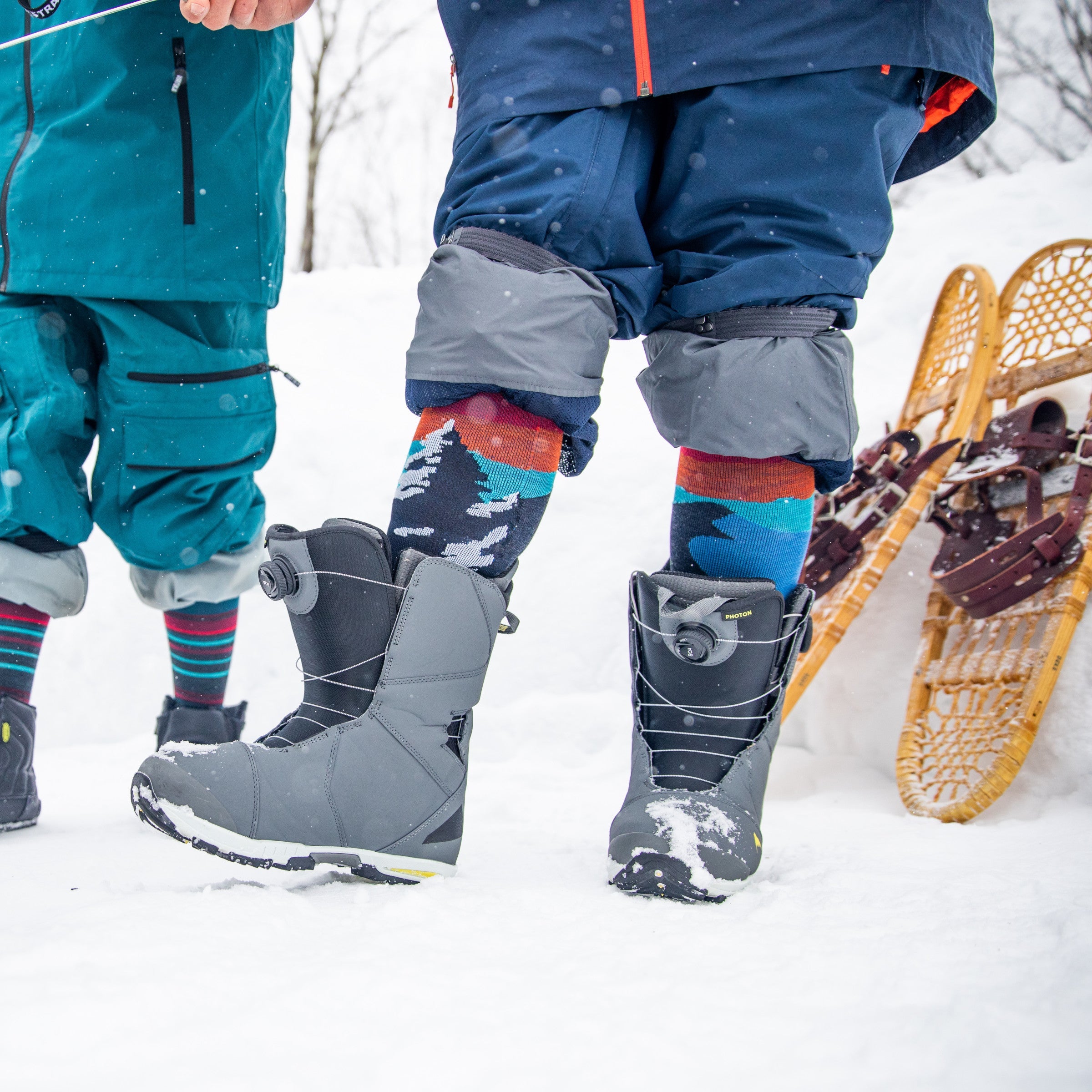 Darn Tough Merino Wool Men's Solstice Over-the-Calf Lightweight Ski & Snowboard Socks - Image 3