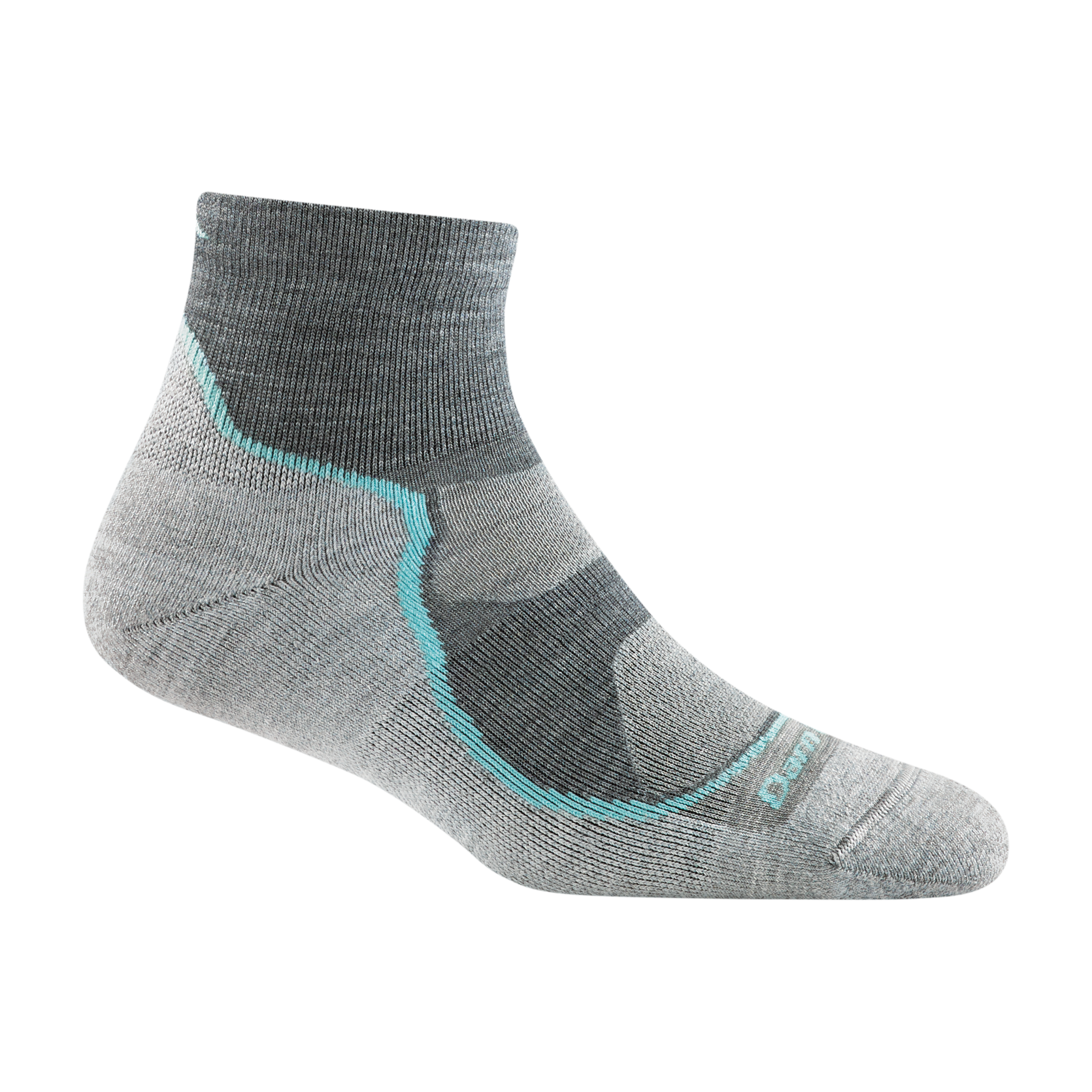 Darn Tough Merino Wool Women's Light Hiker Quarter Lightweight Hiking Socks - Image 3
