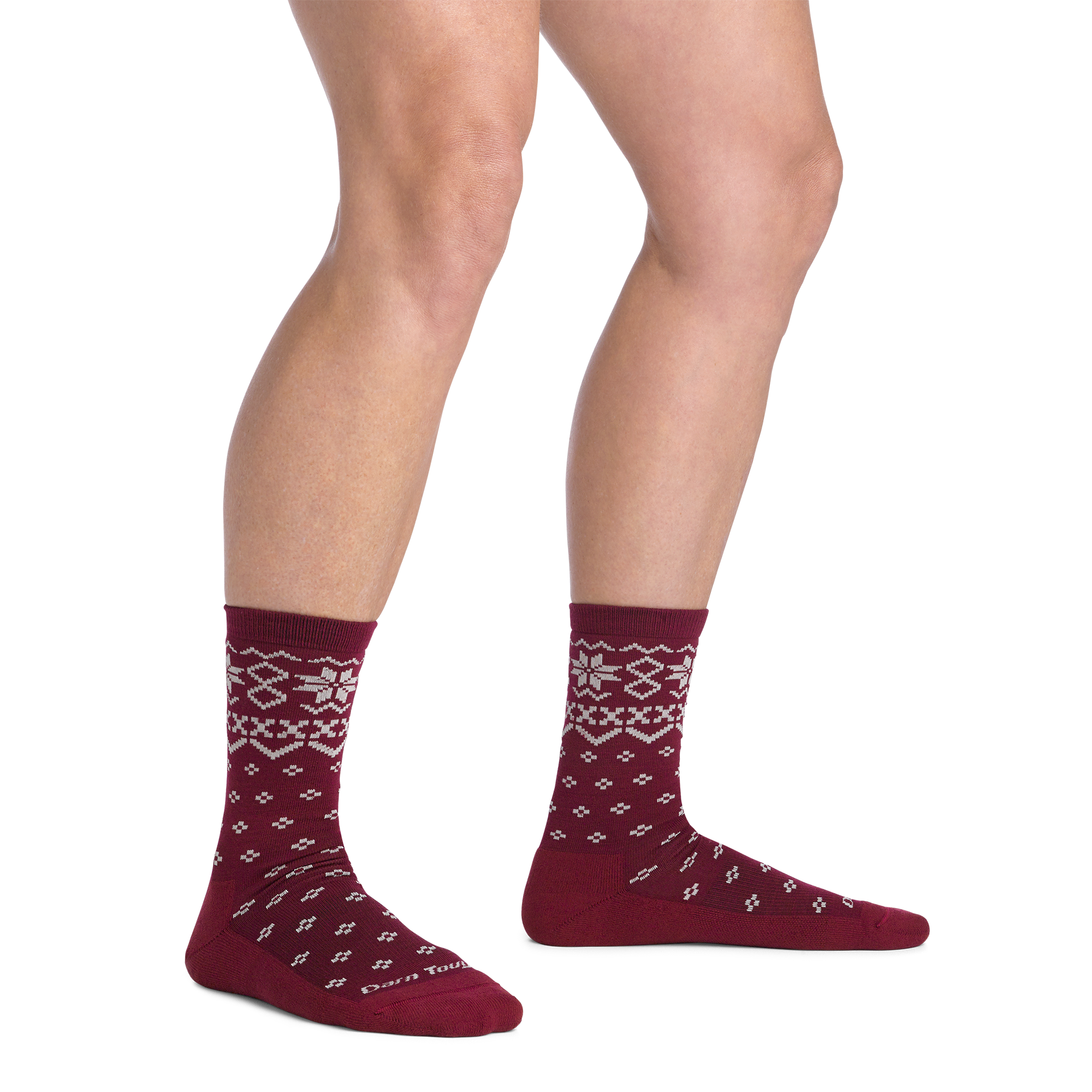 Darn Tough Merino Wool Women's Shetland Crew Lightweight Lifestyle Socks - Image 8