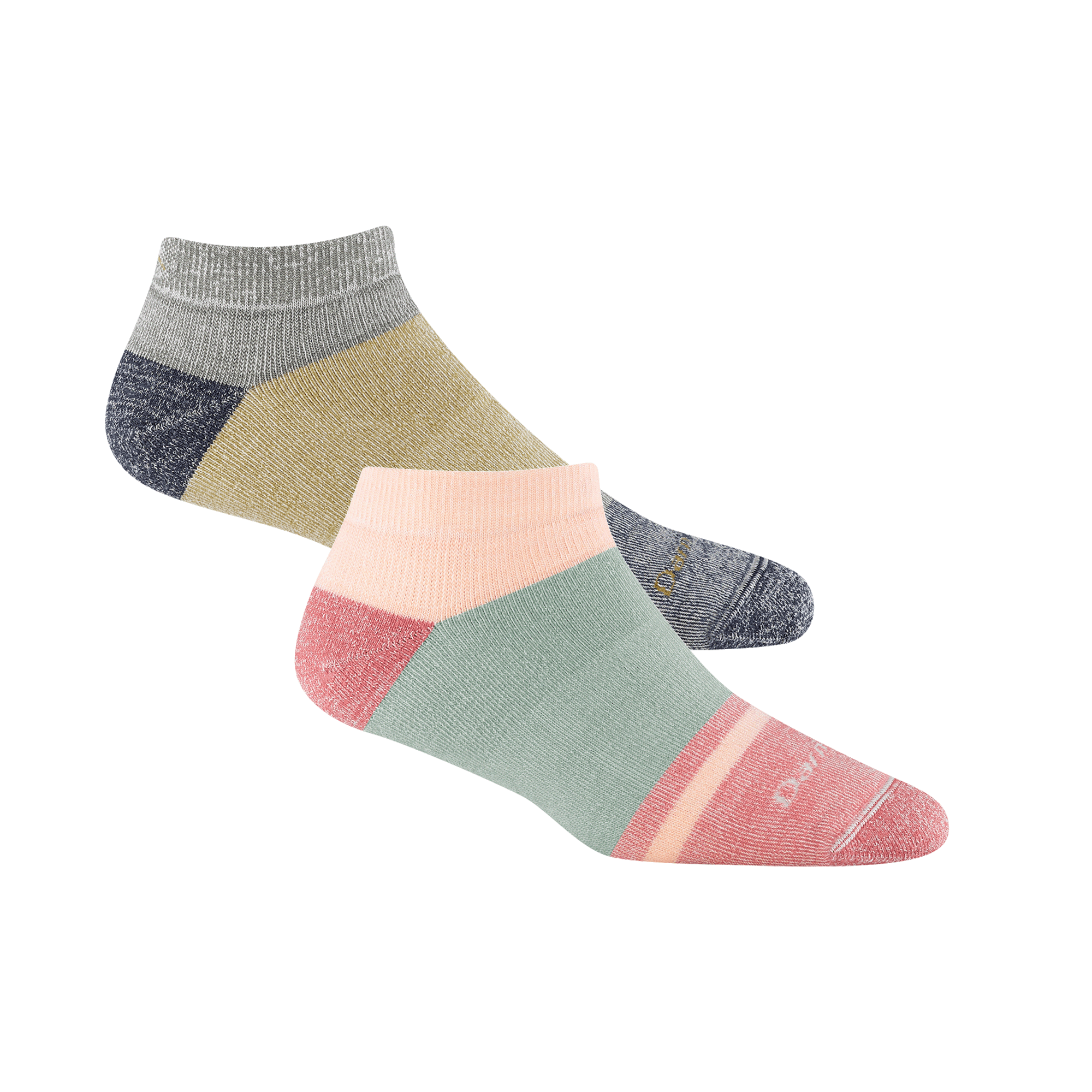 Darn Tough Merino Wool Men's and Women's Apres Heavyweight No Show 2-Pack