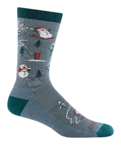 Alternative view of Darn Tough Merino Wool Men's Sled Head Crew Lightweight Lifestyle Socks