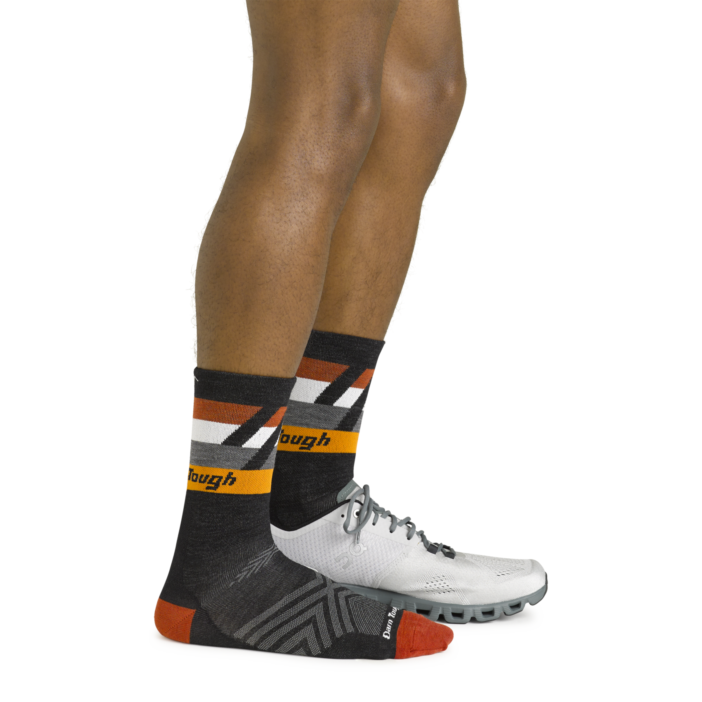 Darn Tough Merino Wool Men's Grit Micro Crew Ultra-Lightweight Running Sock-Last Chance - Image 4