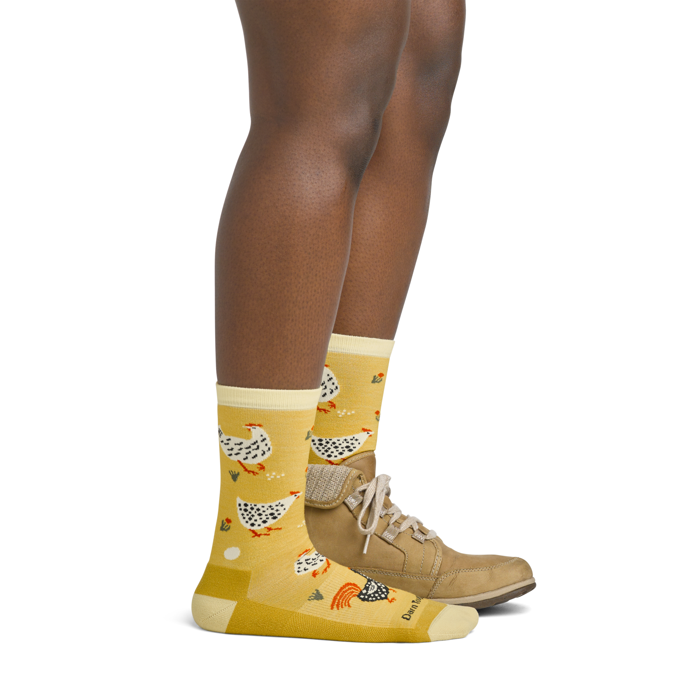 Darn Tough Merino Wool Women's Mother Clucker Crew Lightweight Lifestyle Socks - Image 7