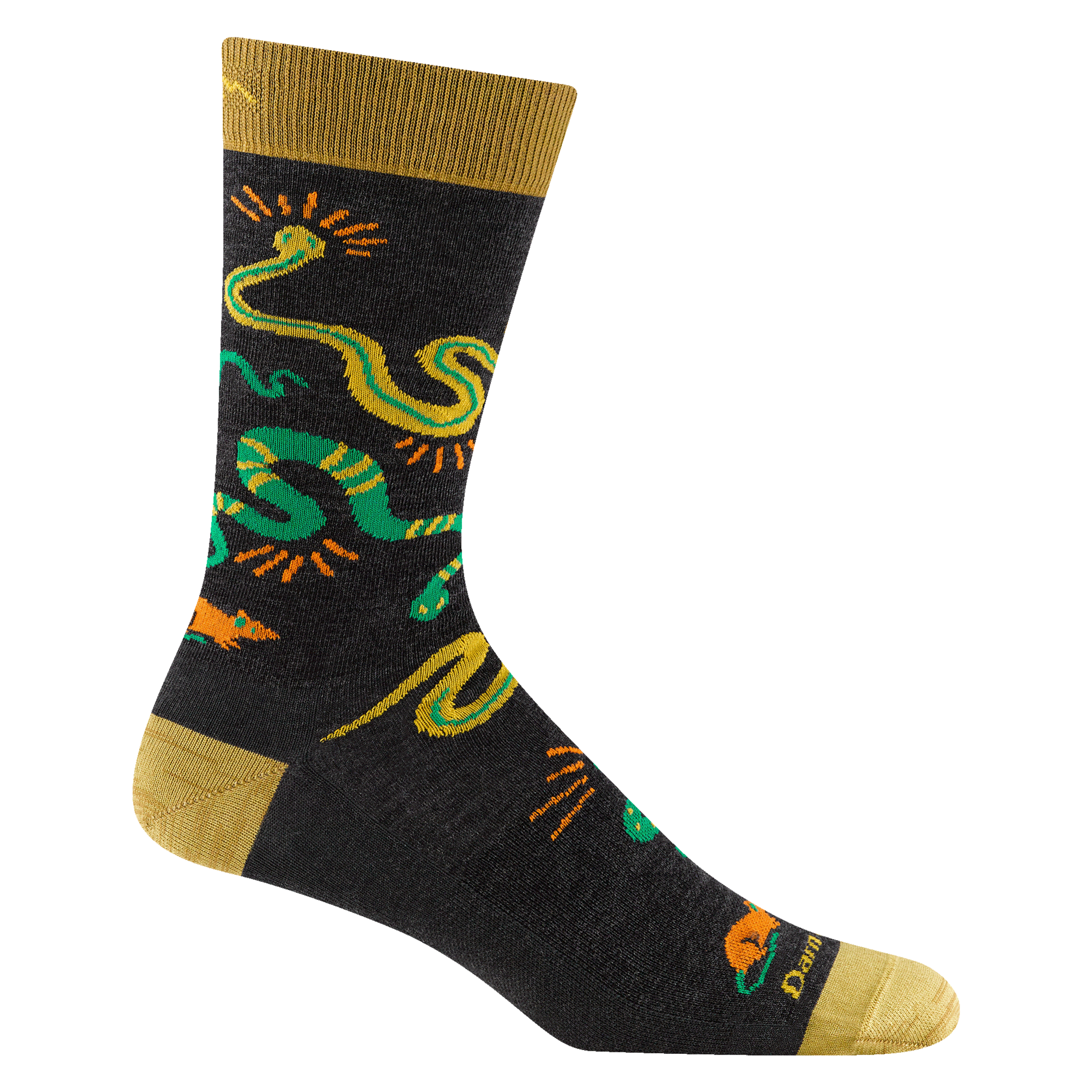 Darn Tough Merino Wool Men's Field Guide Crew Lightweight Lifestyle Socks - Image 3