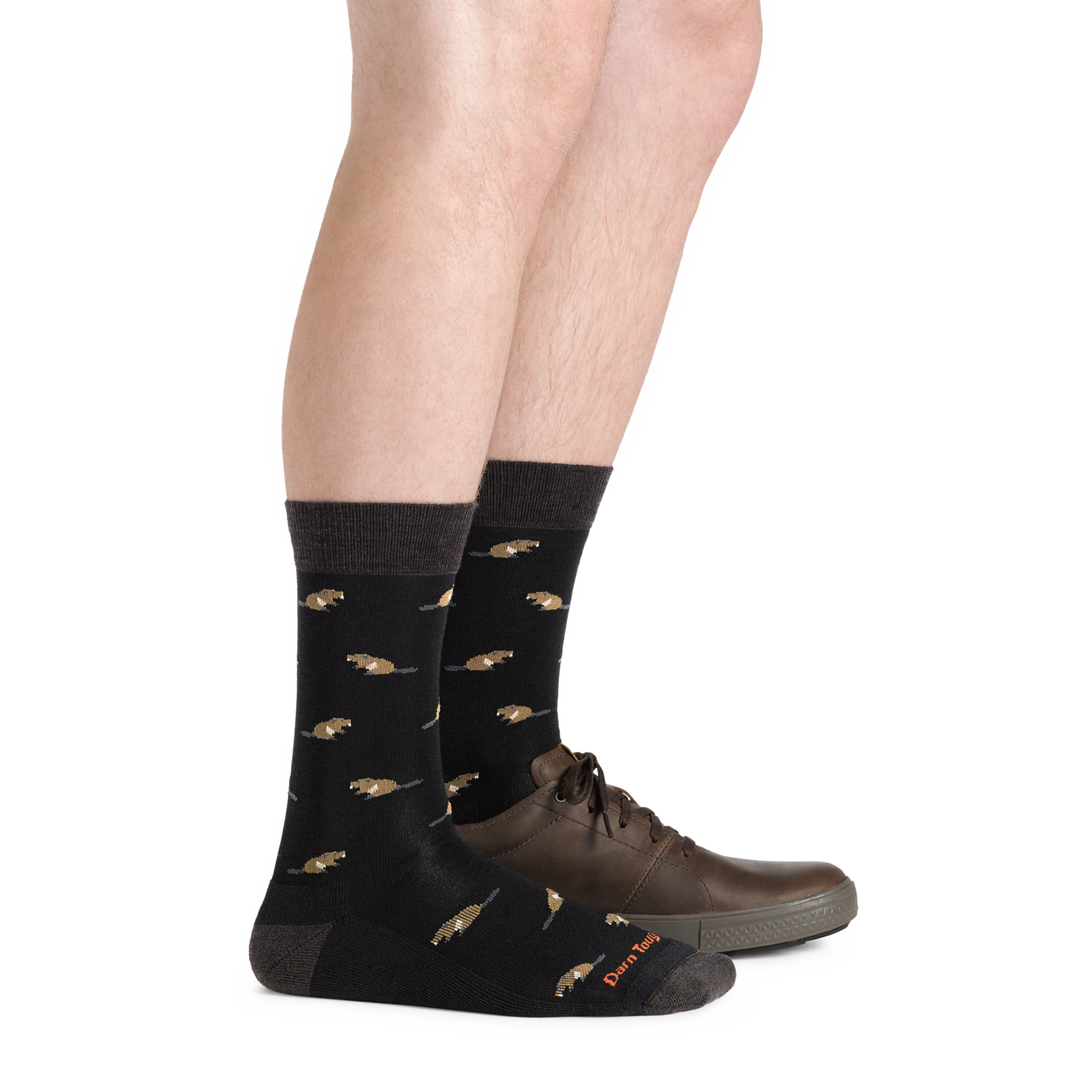 Darn Tough Merino Wool Men's Sawtooth Crew Lightweight Lifestyle Socks - Image 5