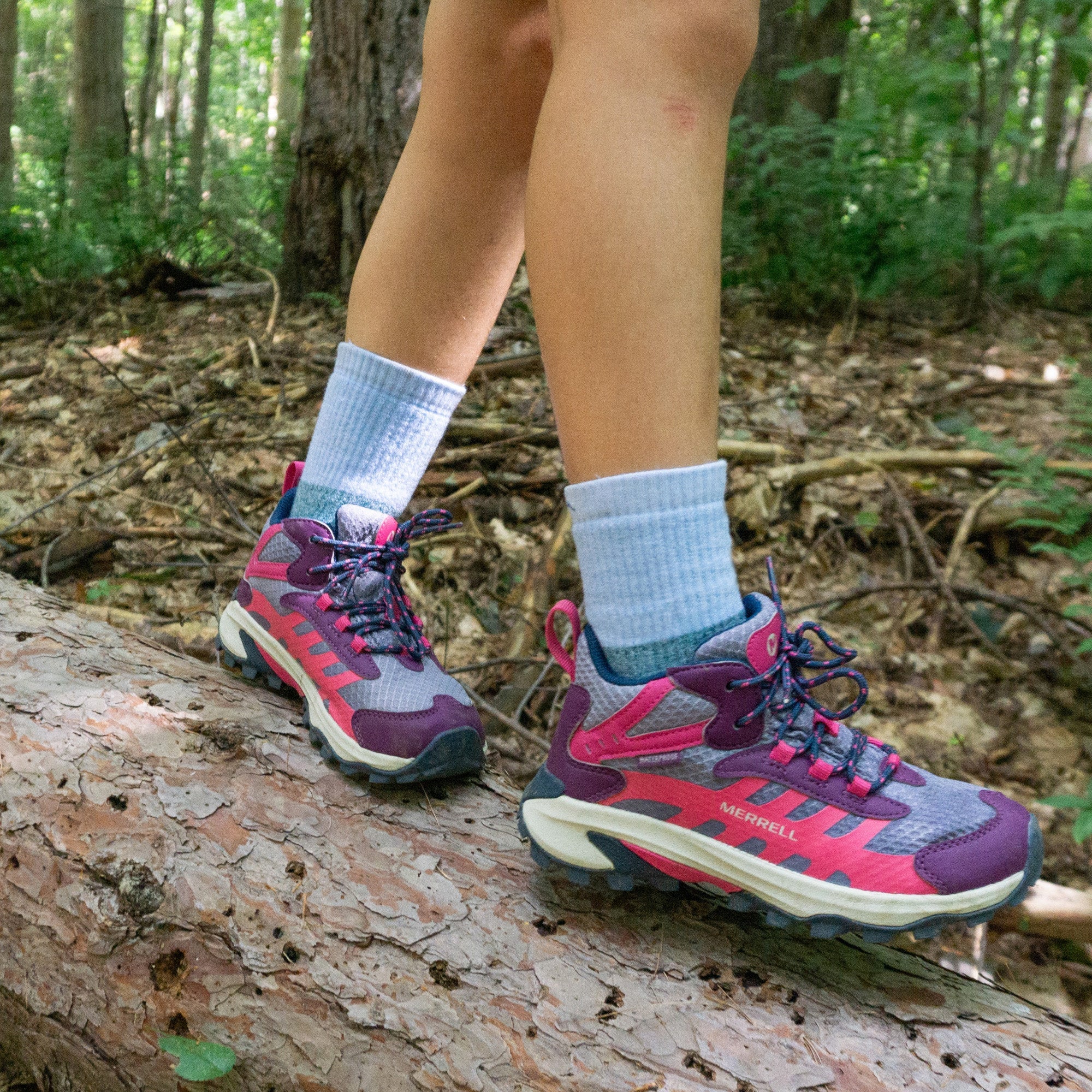 Darn Tough Merino Wool Kids Hill Topper Micro Crew Heavyweight Hiking Socks - Image 3