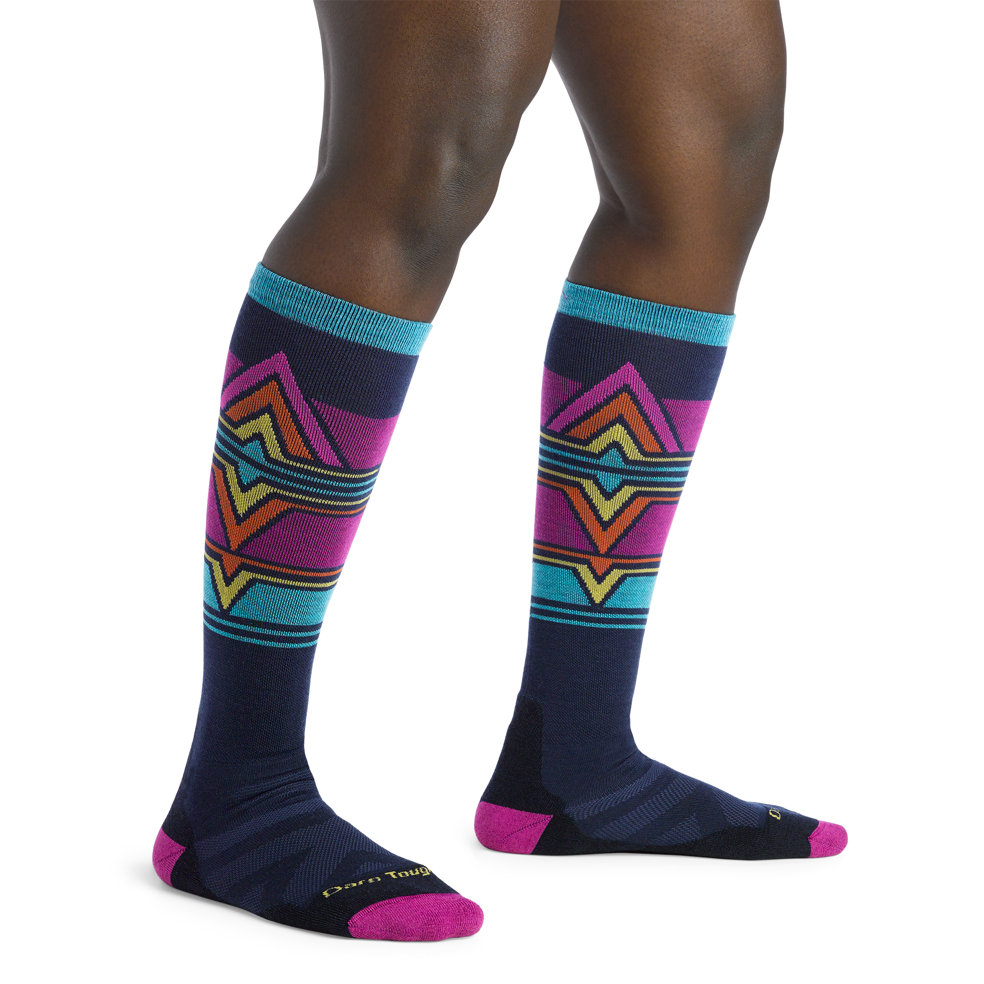 Darn Tough Merino Wool Women's Echo Over-the-Calf Midweight Ski & Snowboard Socks - Image 4