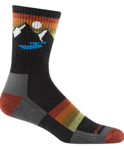 Alternative view of Darn Tough Merino Wool Men's Sunset Ridge Micro Crew Lightweight Hiking Socks