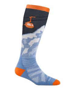 Alternative view of Darn Tough Merino Wool Kids Little Yeti Over-the-Calf Midweight Ski & Snowboard Socks