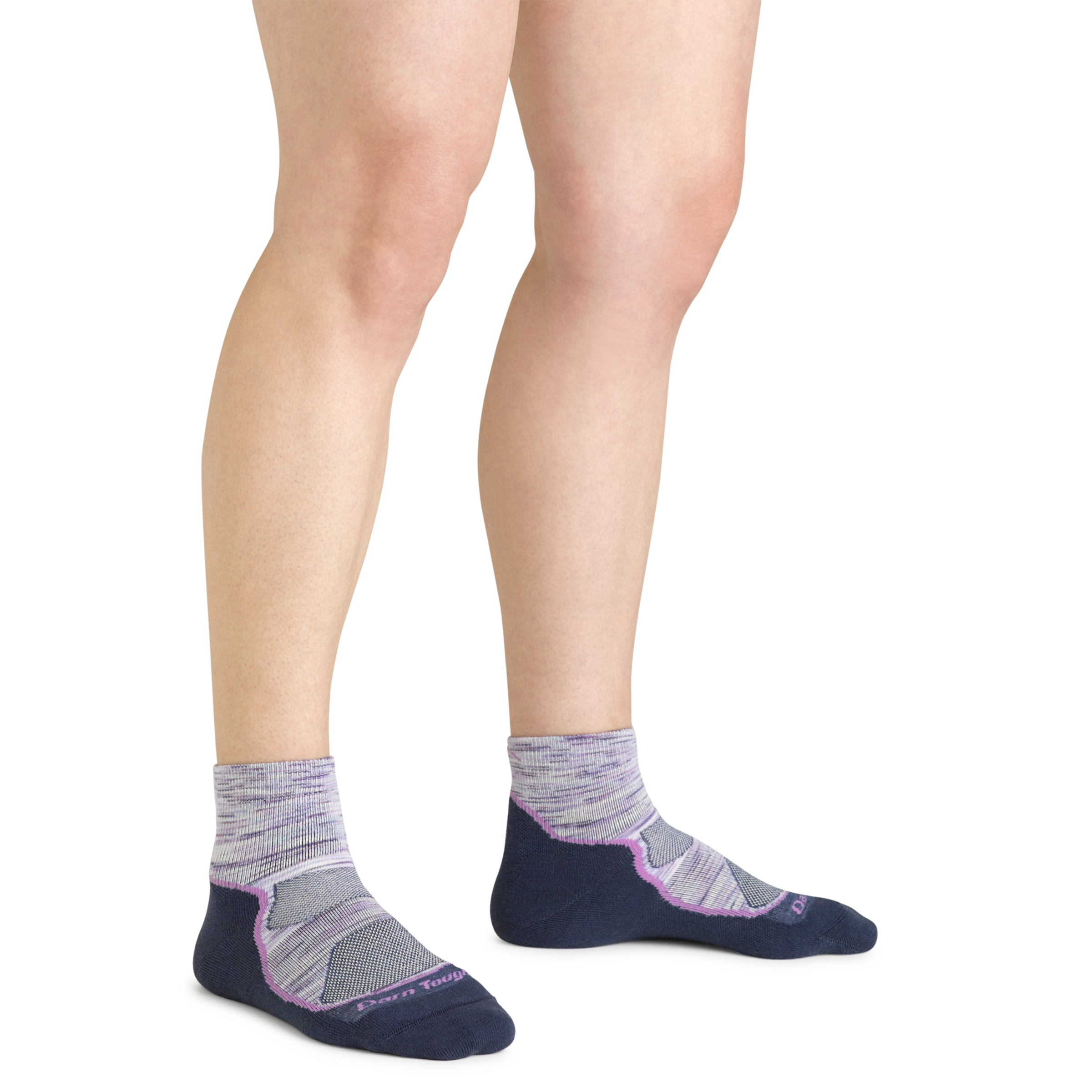 Darn Tough Merino Wool Women's Light Hiker Quarter Lightweight Hiking Socks - Image 5