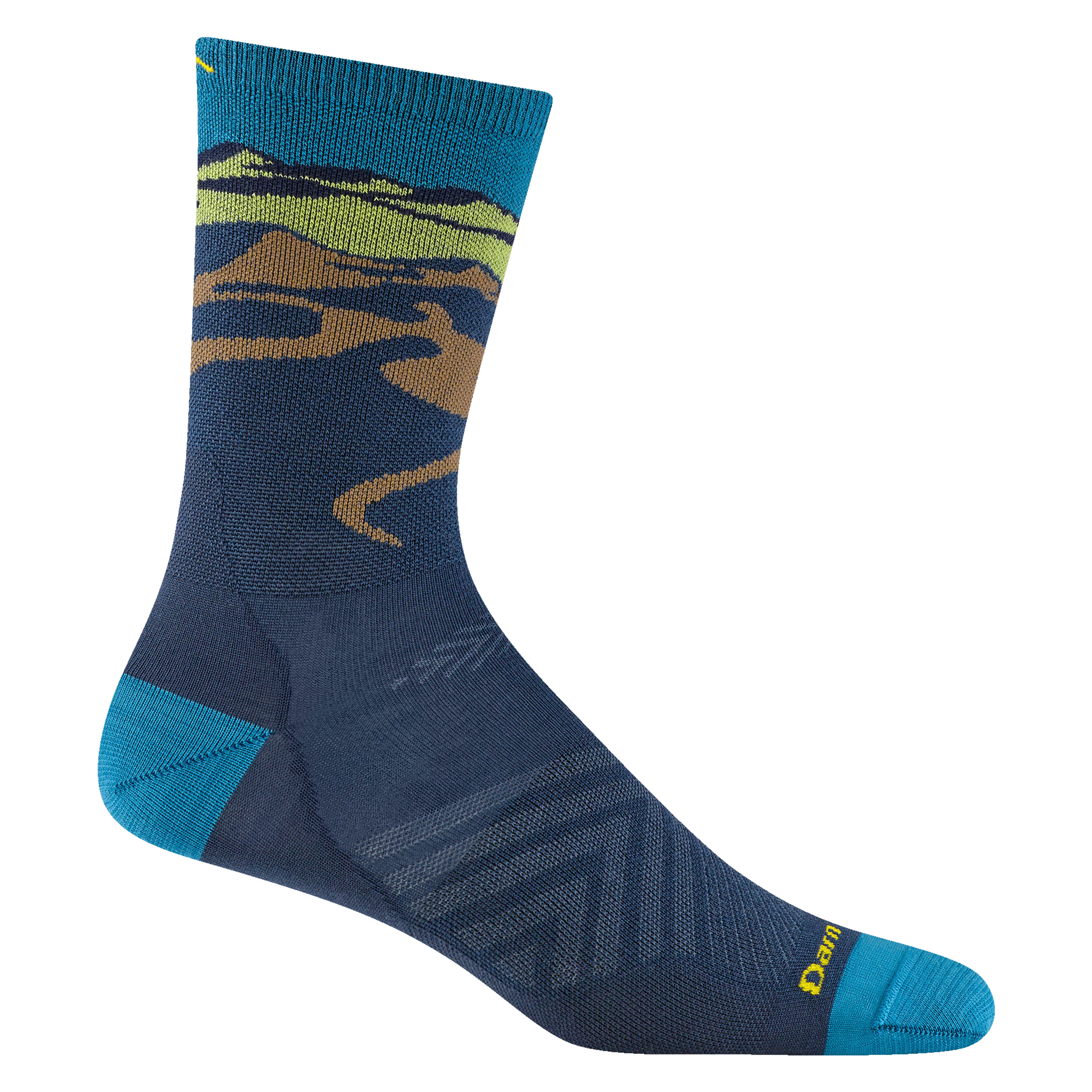 Darn Tough Merino Wool Men's Ridge Runner Micro Crew Ultra-Lightweight Running Socks - Image 2