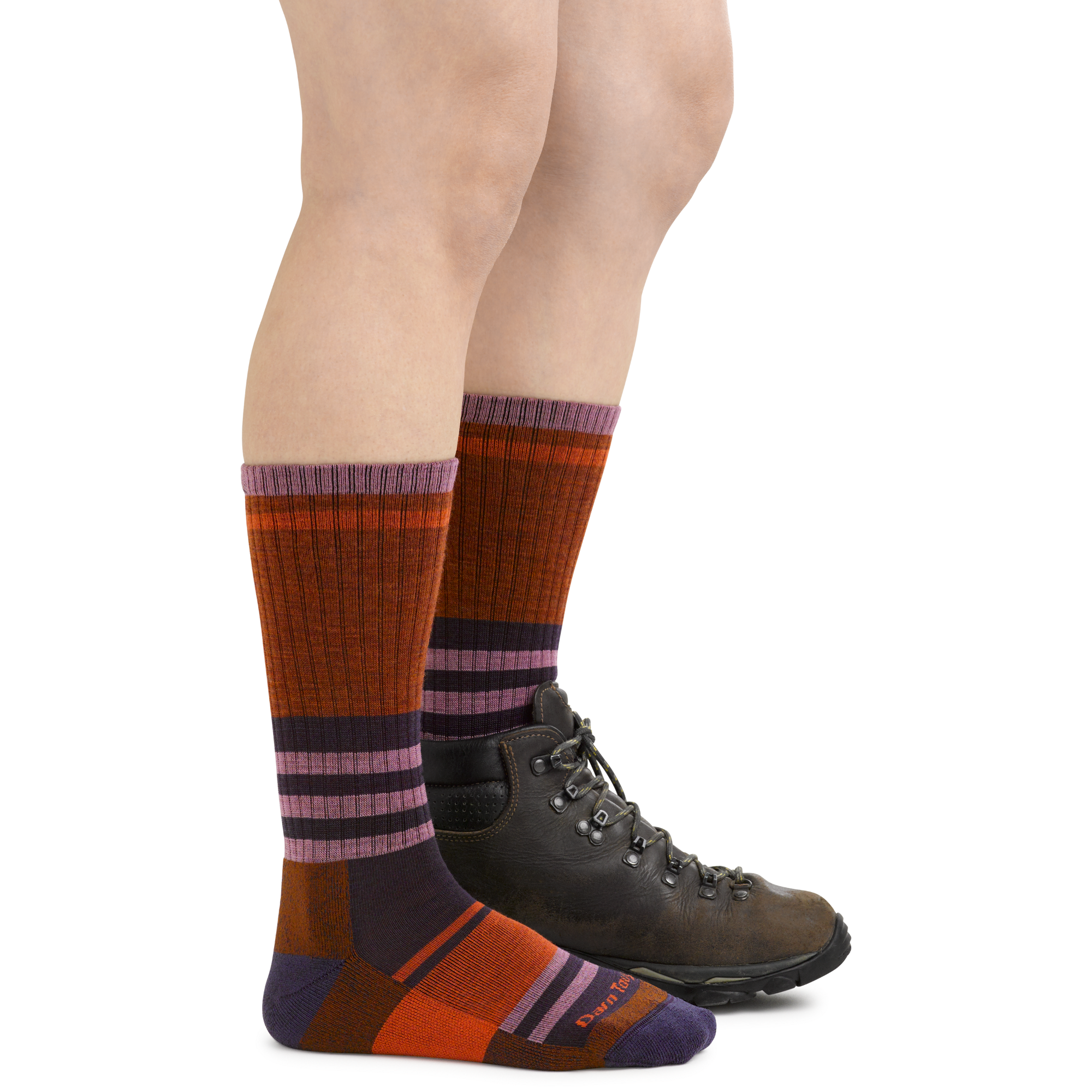 Darn Tough Merino Wool Women's Her Spur Boot Lightweight Hiking Sock-Last Chance - Image 2
