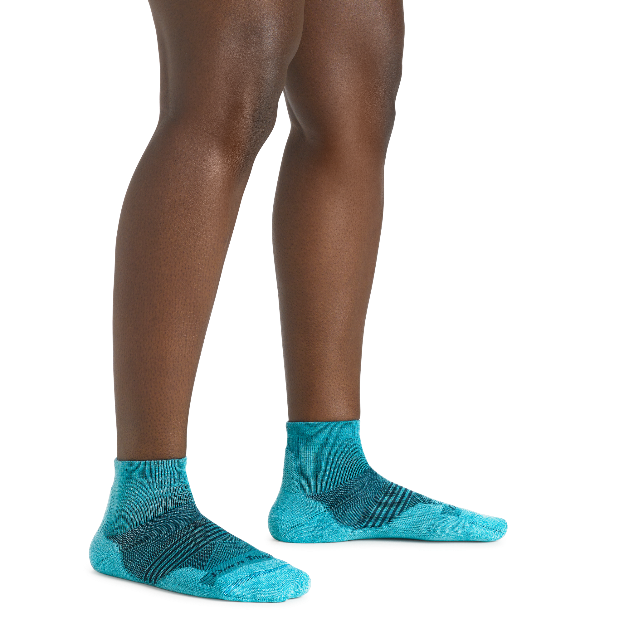 Darn Tough Merino Wool Women's Element Quarter Lightweight Running Sock - Last Chance - Image 2