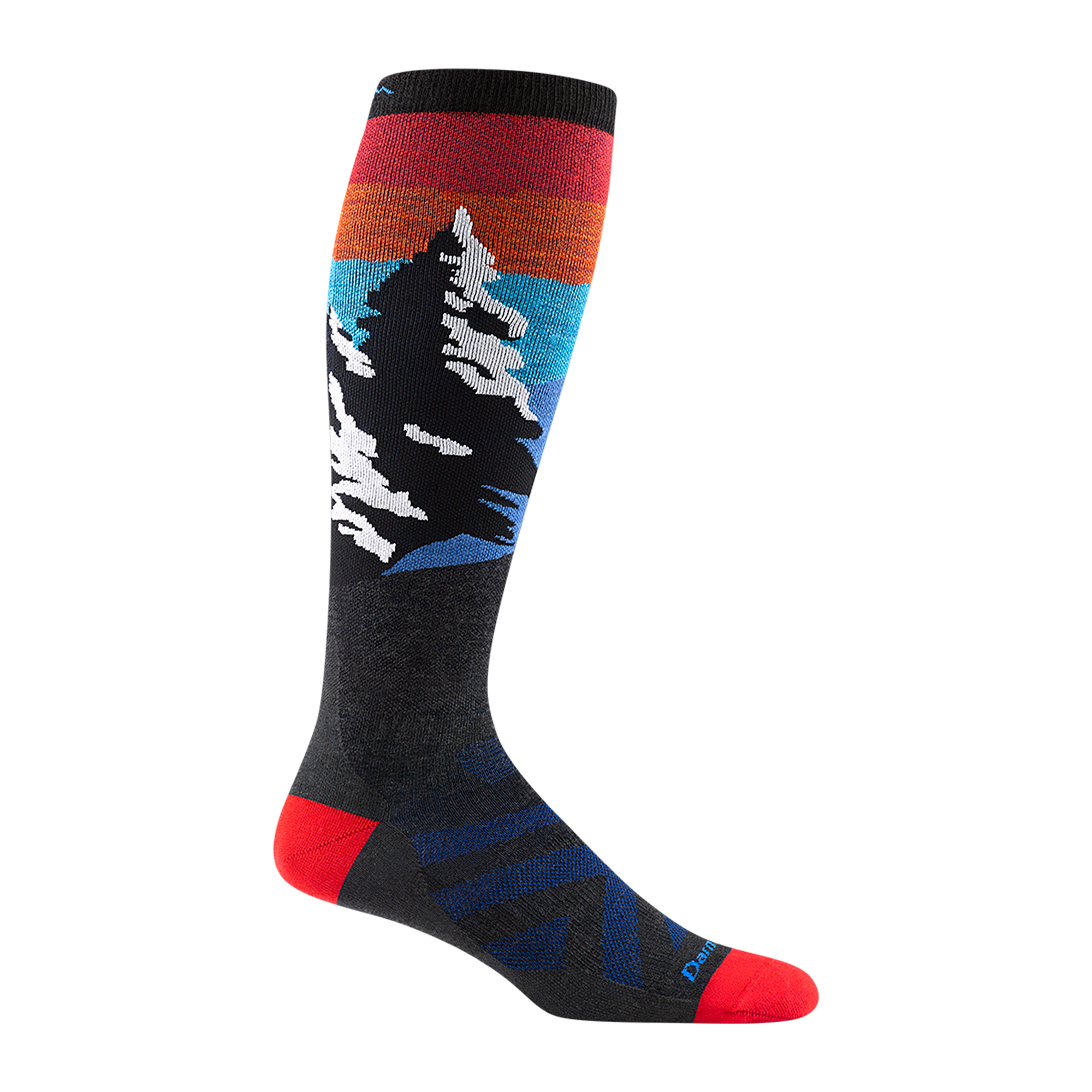 Darn Tough Merino Wool Men's Solstice Over-the-Calf Lightweight Ski & Snowboard Socks - Image 6