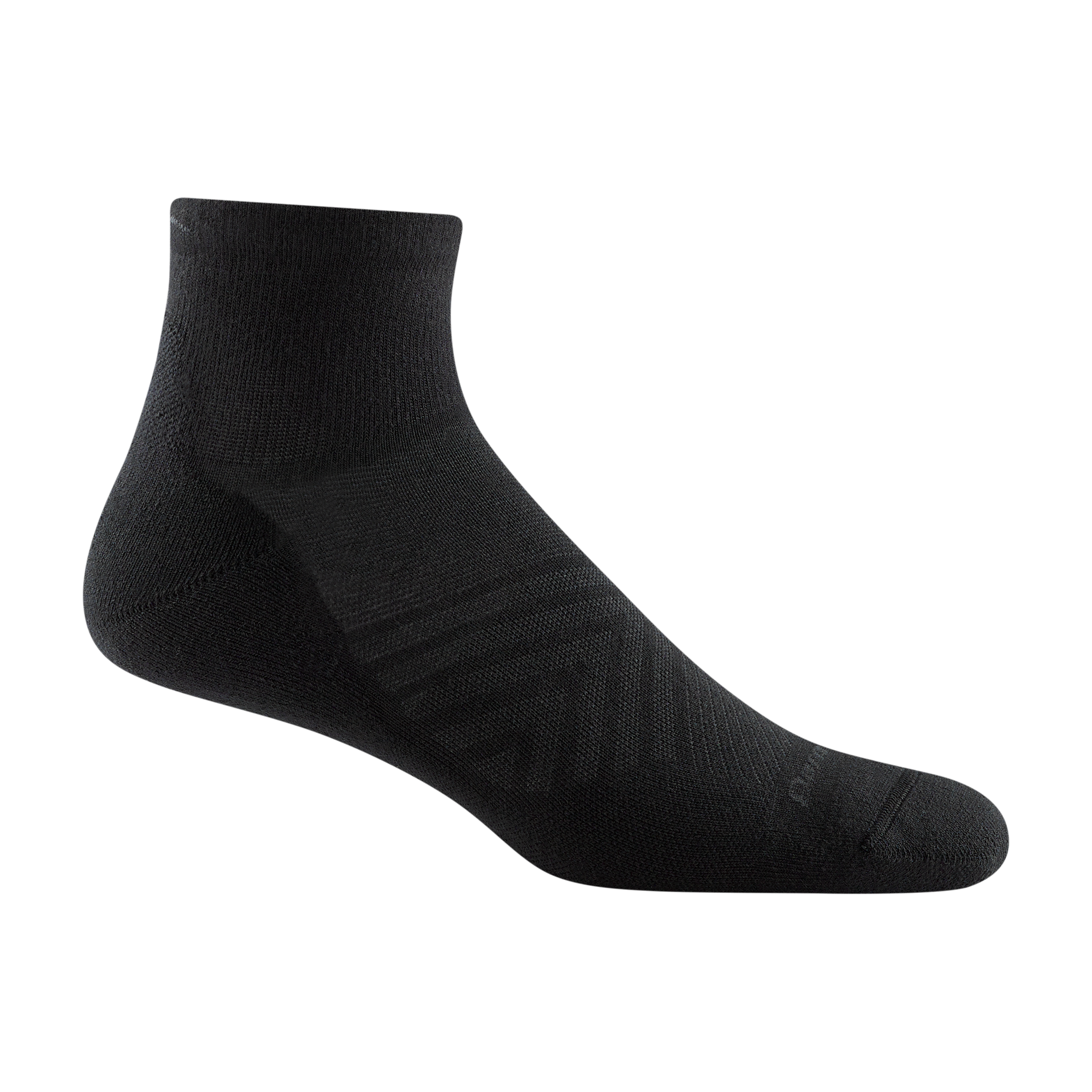 Darn Tough Merino Wool Men's Coolmax? Run Quarter Ultra-Lightweight Running Socks - Image 3