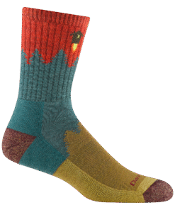Alternative view of Darn Tough Merino Wool Men's Number 2 Micro Crew Midweight Hiking Socks