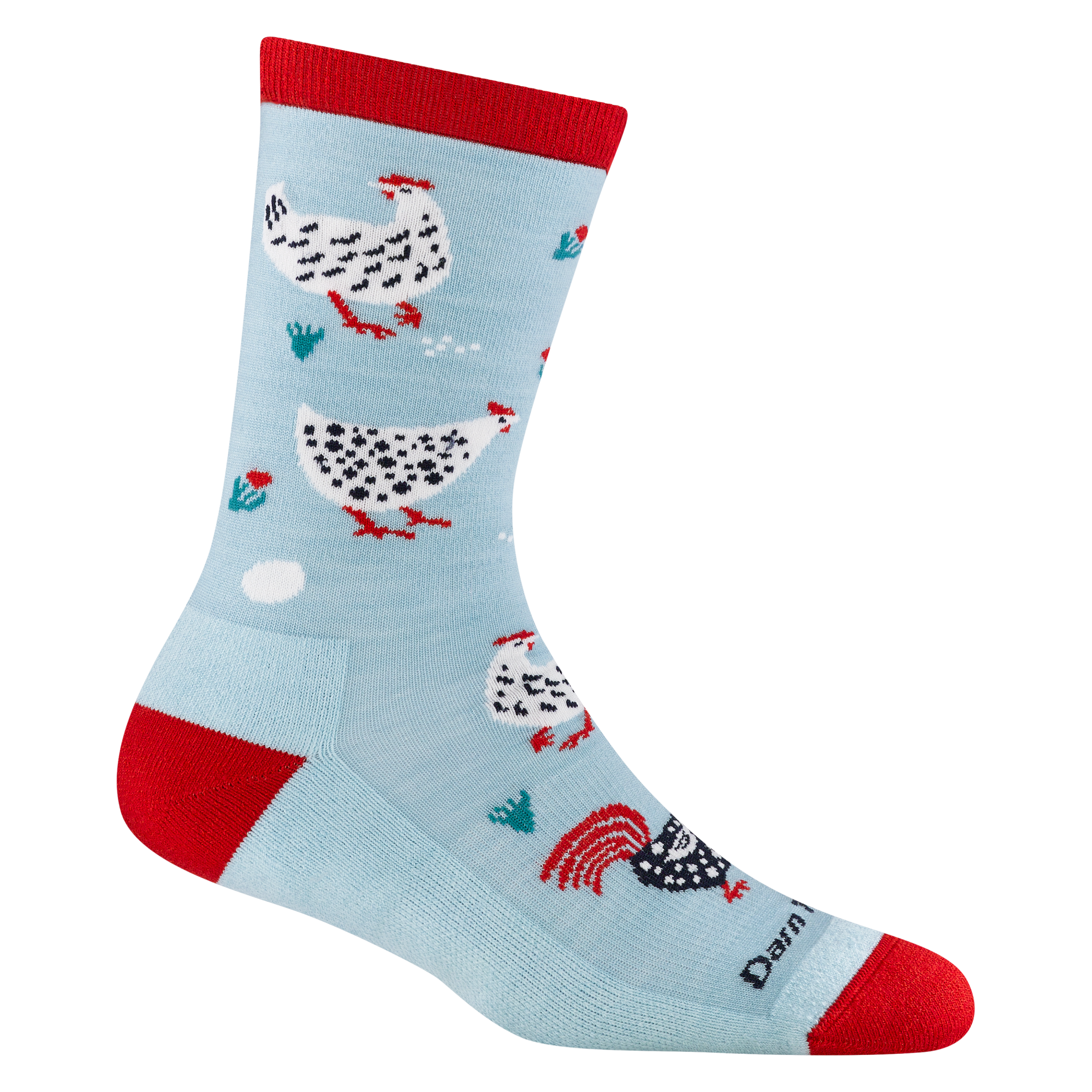 Darn Tough Merino Wool Women's Mother Clucker Crew Lightweight Lifestyle Socks