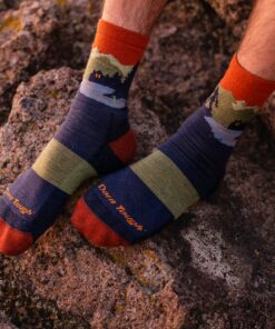 Alternative view of Darn Tough Merino Wool Men's Close Encounters Micro Crew Midweight Hiking Socks