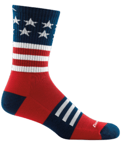 Darn Tough Merino Wool Men's Captain Stripe Micro Crew Lightweight Hiking Socks