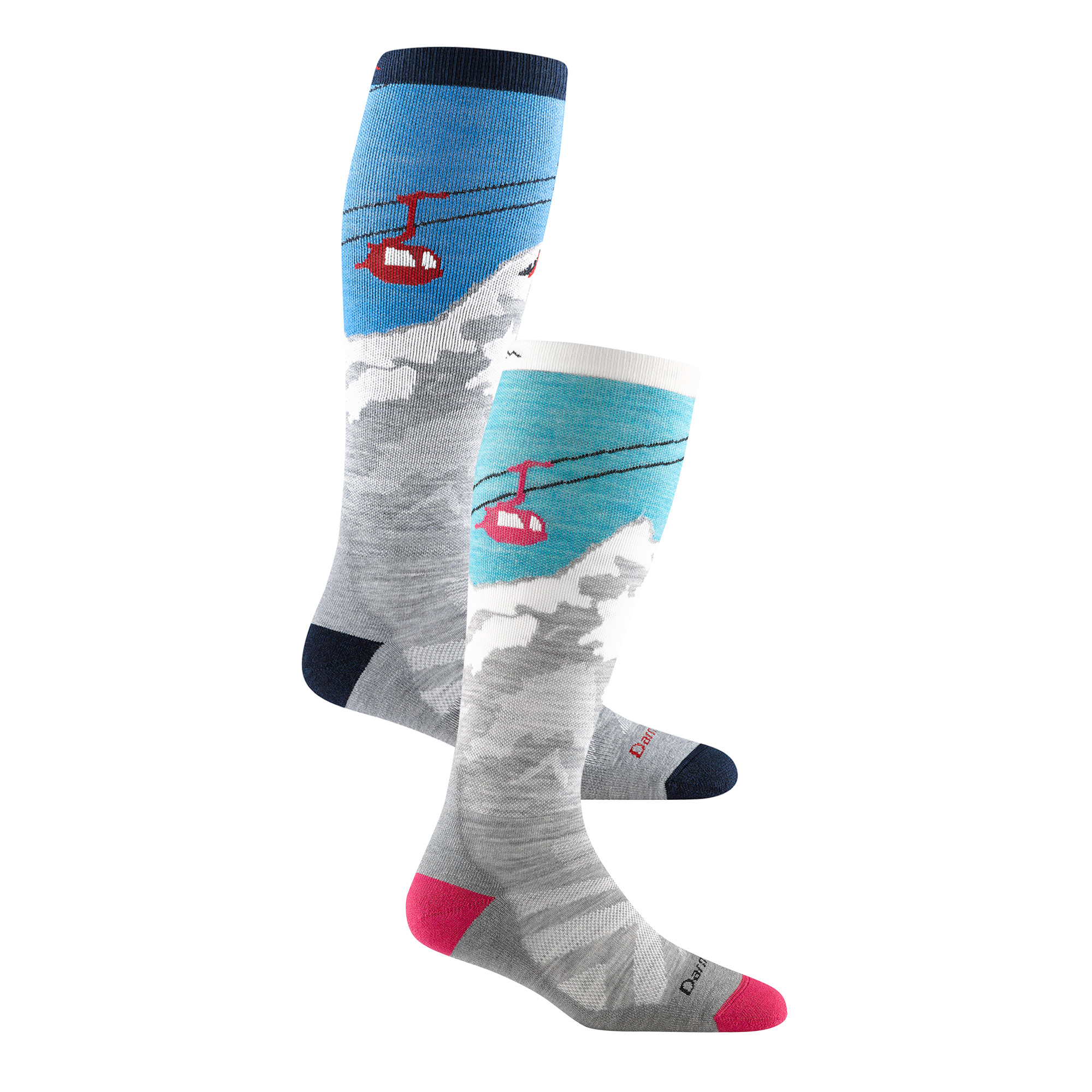 Darn Tough Merino Wool Men??s and Women??s Ski and Snowboard 2-pack