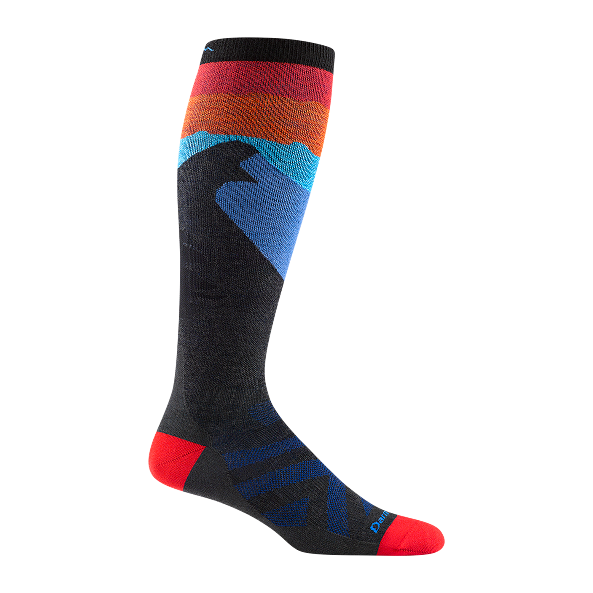 Darn Tough Merino Wool Men's Solstice Over-the-Calf Lightweight Ski & Snowboard Socks - Image 11