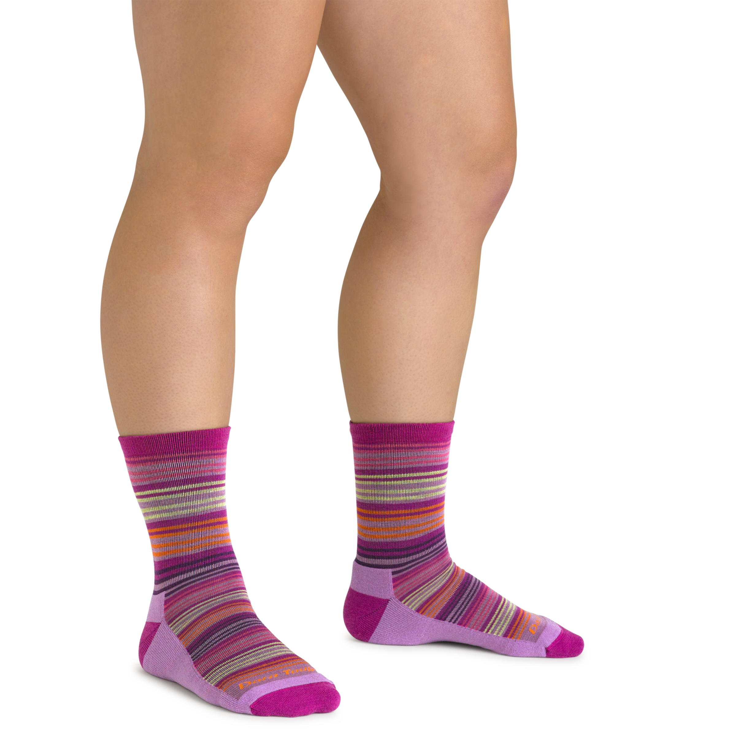 Darn Tough Merino Wool Kids Zebra Canyon Micro Crew Lightweight Hiking Socks - Image 5