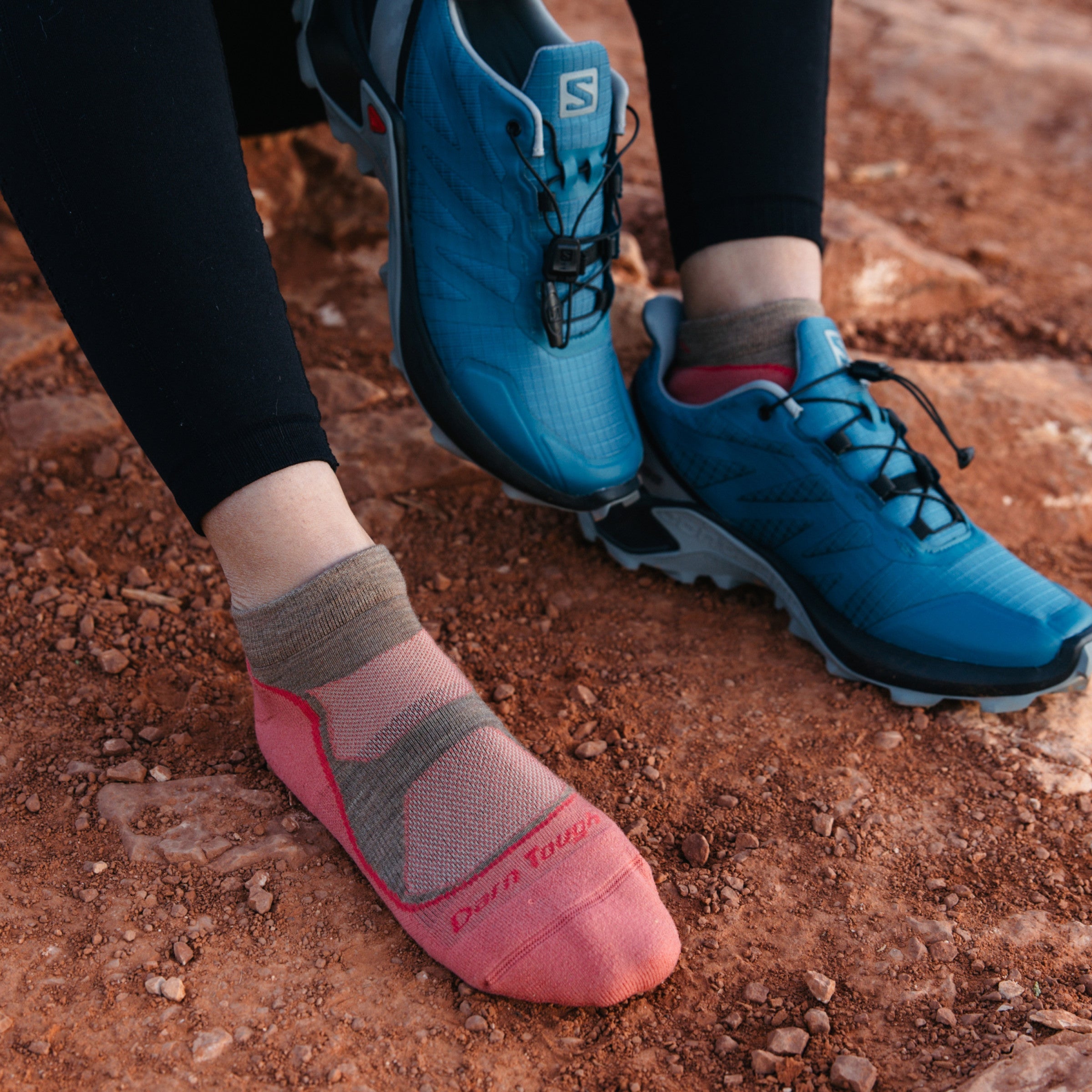 Darn Tough Merino Wool Women's Light Hiker No Show Lightweight Hiking Socks - Image 8